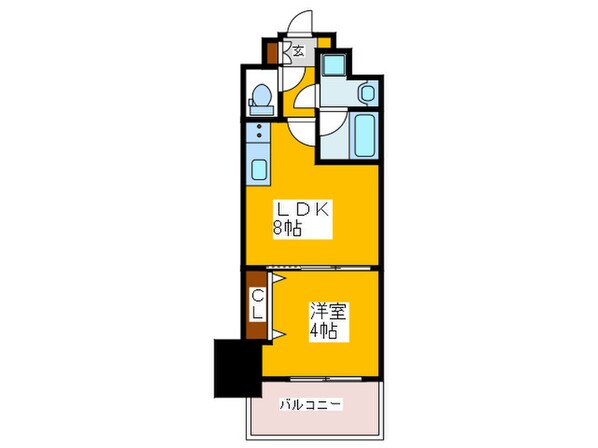 アーバネックス真田山の物件間取画像